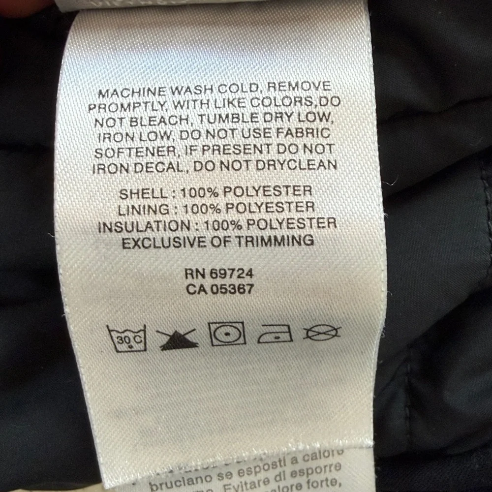 Columbia Reversible Jacket black white houndstooth Toddler Girl 4T